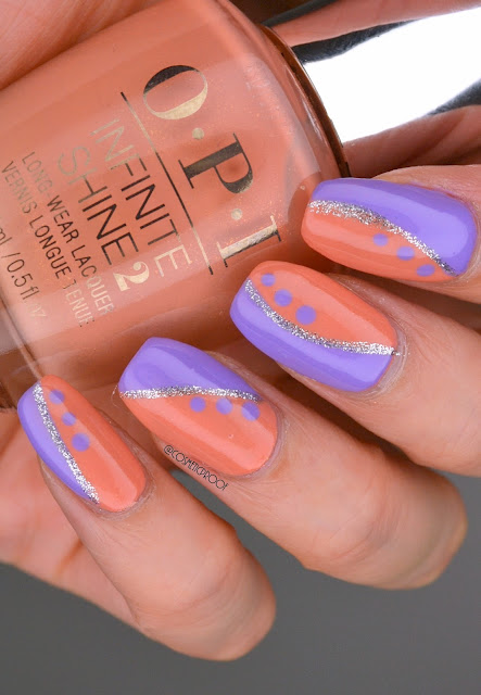 Peach Fuzz Nail Art